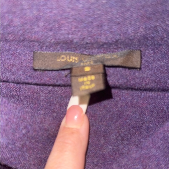 Louis Vuitton Deep Purple Knitwear - Picture 6 of 6